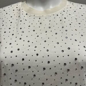 Miu Miu White Knit Top